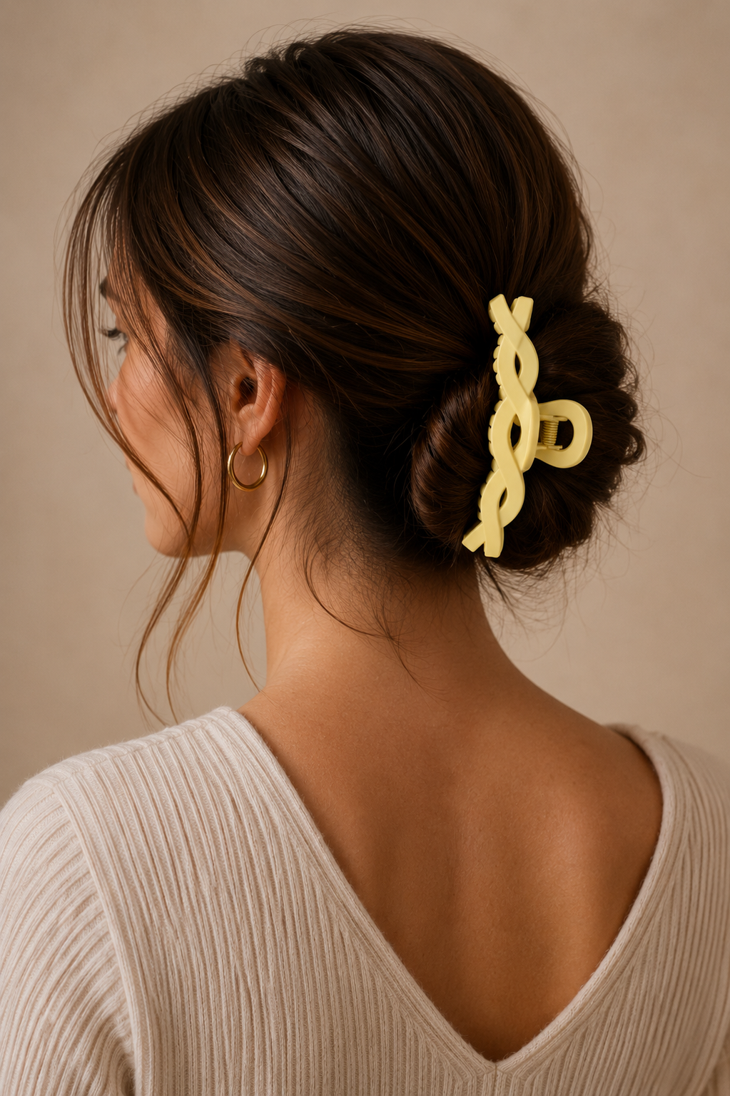 Pinza Cabello Trenzado Matte