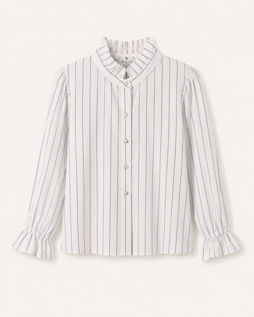 La Chemise Col Froncé