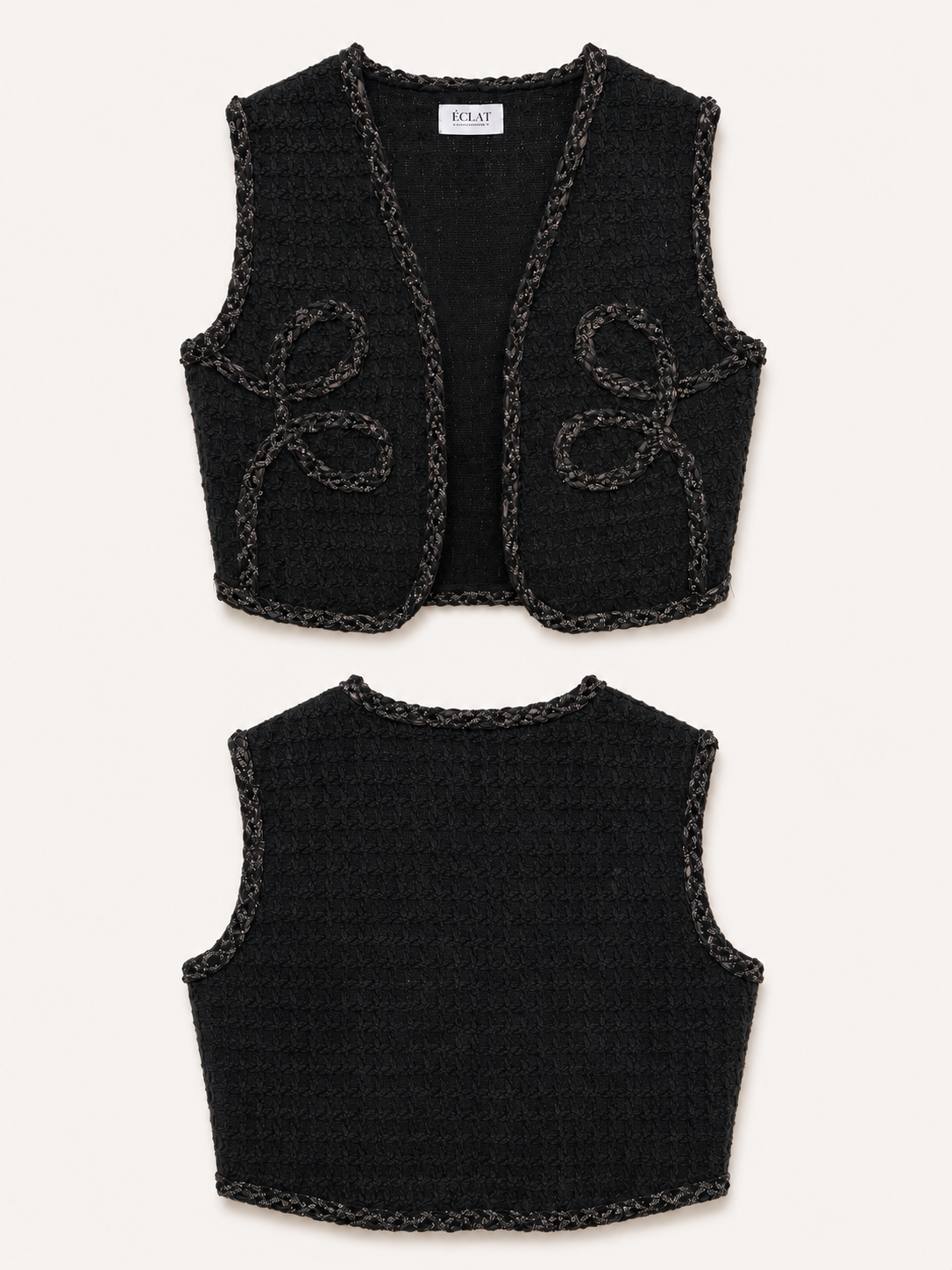 La Veste Gilet Bouclé