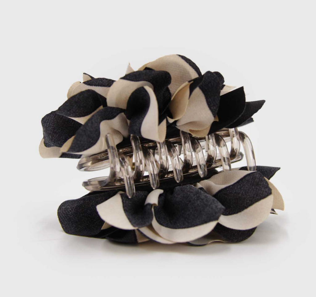 Pinza Cabello Flor Seda
