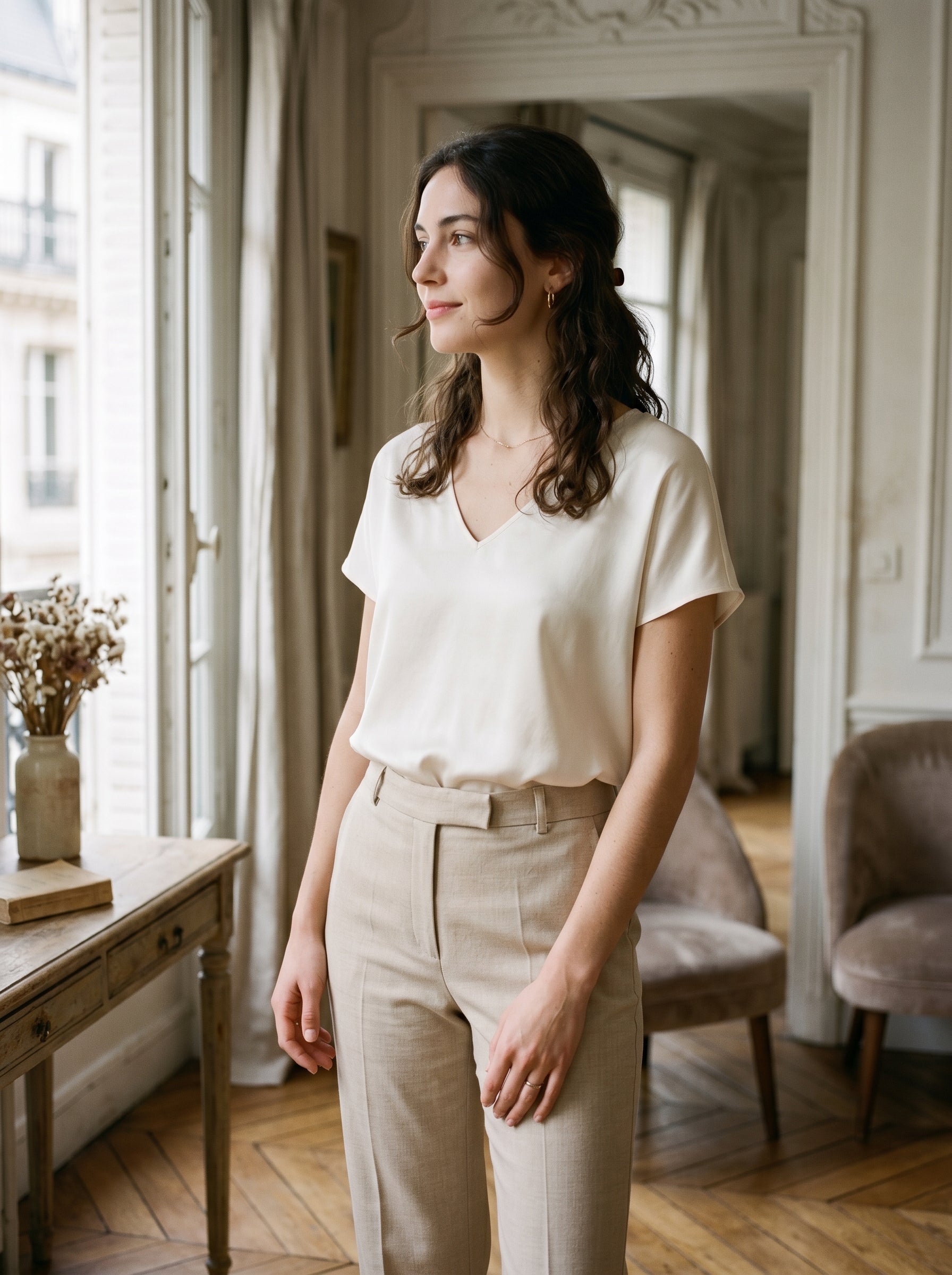 Le Top Essentiel Manche Courte - ÉCLAT MODE