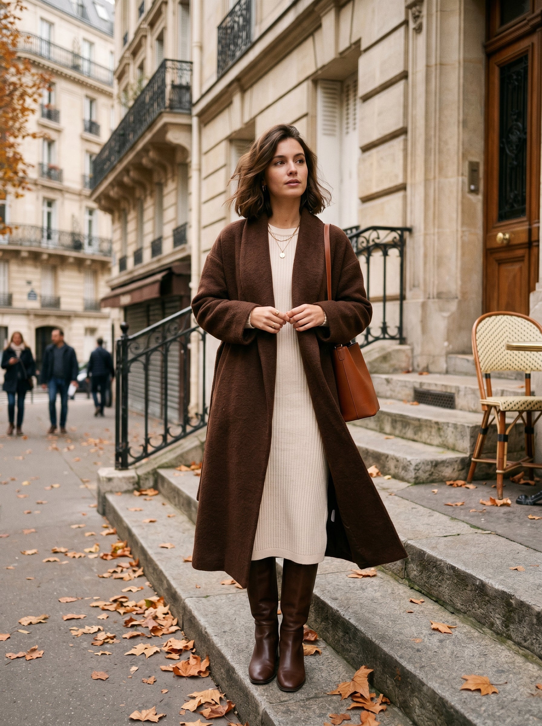 Le Manteau Noeud Ouvert - ÉCLAT MODE