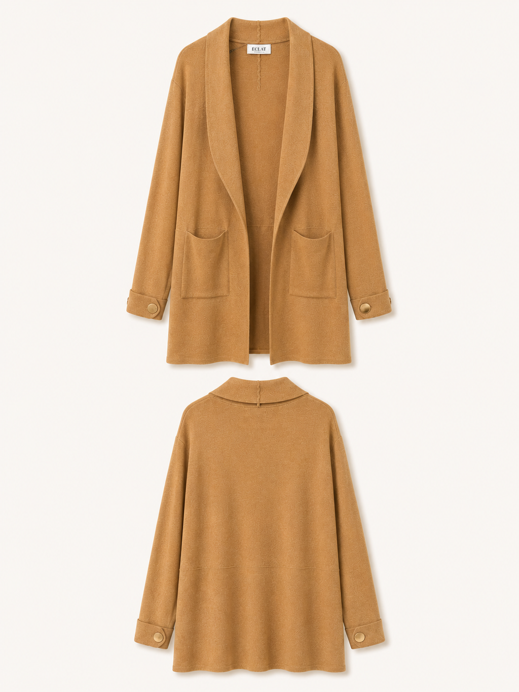 Le Manteau Maille Long