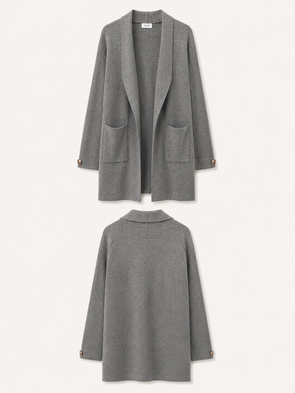 Le Manteau Maille Long