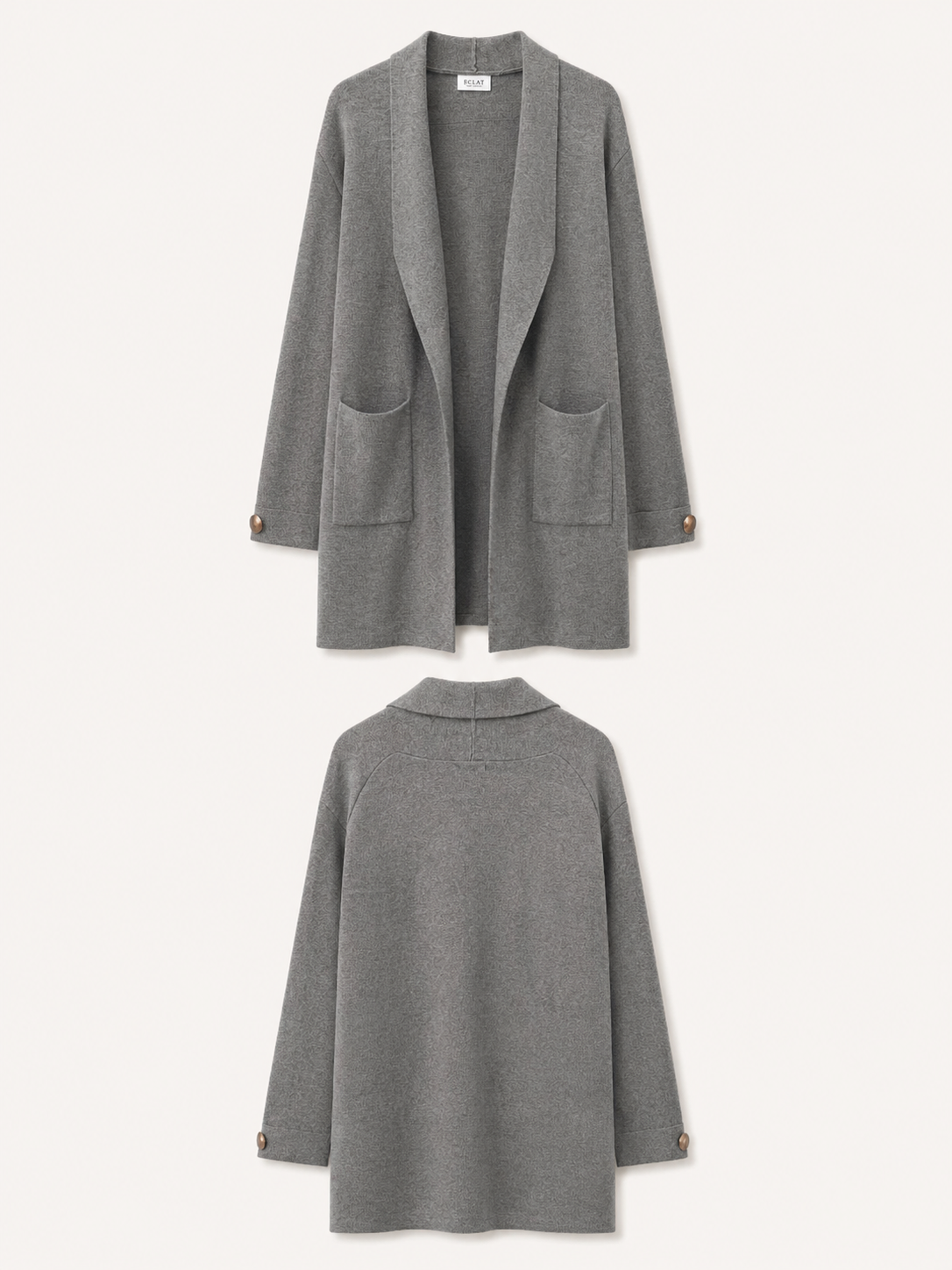 Le Manteau Maille Long