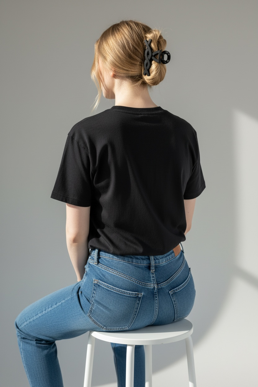 Pinza Cabello Trenzado Matte